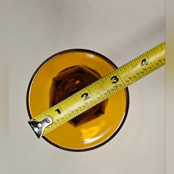 [#2] (2) Tea Glasses - Imperial Glass Ohio: Old Williamsburg Amber - Picture 8 of 13